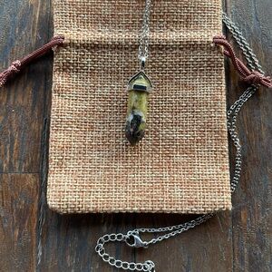 Dragon Blood Point Necklace Unisex Crystal Necklace Leo Gift